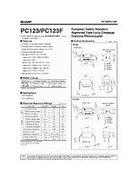 DataSheet PC123 pdf